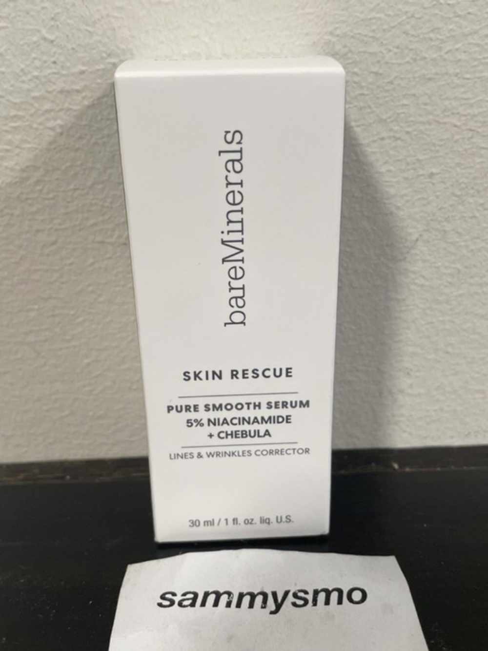 bareMinerals Skin Rescue Pure Smooth Serum Niacinamide + Chebula, 1 fl. oz.